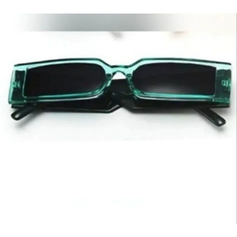 Vintage Grey And Blue  Unisex Sunglasses